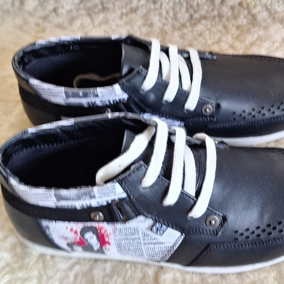 TUK Sid and Nancy hightop sneakers Size 10 NEW - Picture 4 of 7